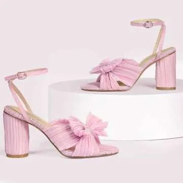 MUCCCUTE Women's Bow Knot Heeled Sandals for Every Occasion