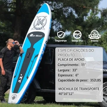 Run Wave Inflatable Stand Up Paddle Board for All