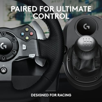 Logitech G920 Driving Force Racing Wheel and Pedals for Xbox and PC
