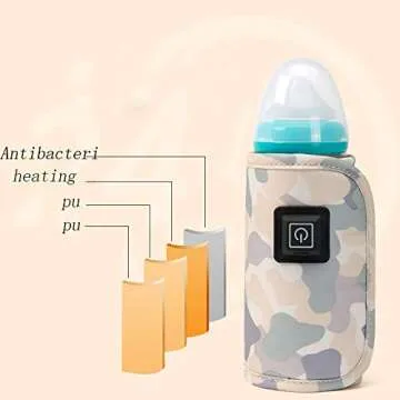 Sevi Baby Portable USB Bottle Warmer for On-the-Go