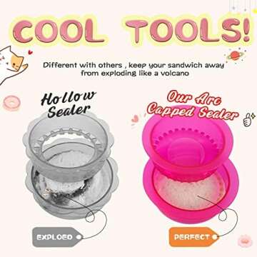 darsun Sandwich Cutter - Fun & Easy Lunches for Kids