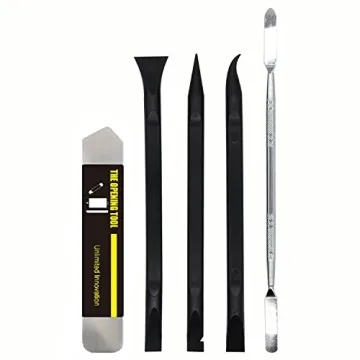 LIFEGOO Safe Non-Nylon and Ultrathin Steel Pry Tool Kit for Cell Phone, Tablet, and More