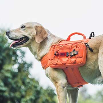 OneTigris Dog Backpack for Medium & Large Dogs