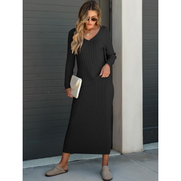 Stylish ANRABESS Women's 2 Piece Sweater Skirt Set 2024