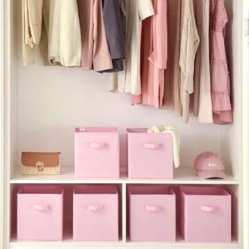 GRANNY SAYS Stylish Cube Storage Bins - 6 Pack