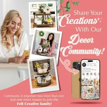 Rustic Wood Two Tier Serving Tray for Home Decor