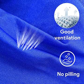 Satisure Sensory Swing, Therapy Swing for Kids & Adults, Cuddle Swing Indoor Outdoor, Swing Hammock for Child with Disorders, Autism, ADHD, Anxiety, Pod Swing Chair - 110" x 59"