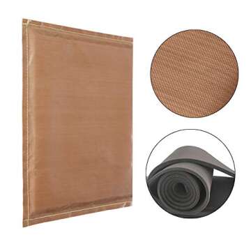 4 Pack Heat Press Pillow Heat Transfer Pressing Pillows Teflon Sheets for Heat Press Mats Reusable and Heat Resistant for Screen Print, Sublimation Projects, Pressing Shirts, 4 Sizes