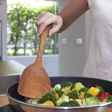 FAAY 3-in-1 Wooden Spatulas Set for Effortless Cooking