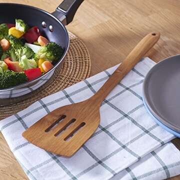 FAAY 3-in-1 Wooden Spatulas Set for Effortless Cooking