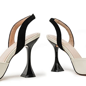 Stylish Coutgo Women's Slingback Pumps For Comfort