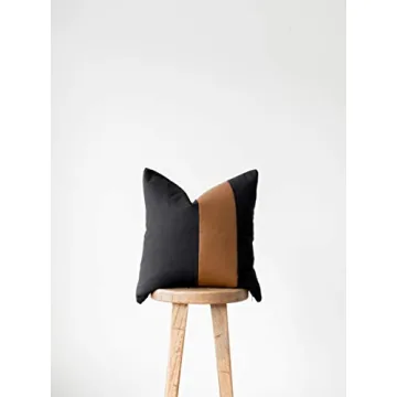 Woven Nook Modern 18x18 Boho Pillow Covers Set of 4