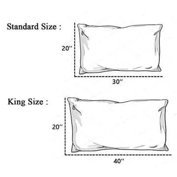 SONORO KATE Luxury Pillowcase Set Dark Grey 1800 Thread Count