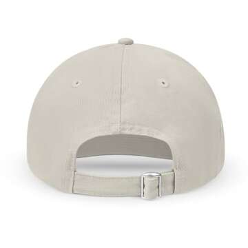 Disney Women's Standard Adult Baseball Cap, Minnie Mouse Adjustable Dad Hat, Khaki, ONE Size