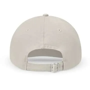 Disney Women's Standard Adult Baseball Cap, Minnie Mouse Adjustable Dad Hat, Khaki, ONE Size