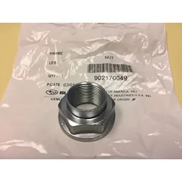 Subaru Transmission Axle Nut Front for 2000-2023 Models, Front and Rear for 2009+ Models - 902170049 - Genuine OEM