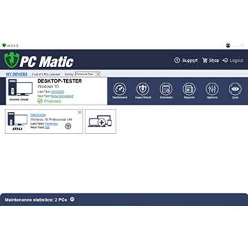 PC Matic | Antivirus & Ransomware Protection | 5 Devices | 1 Year | PC, Mac, Android [Download] [PC/...