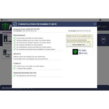 PC Matic | Antivirus & Ransomware Protection | 5 Devices | 1 Year | PC, Mac, Android [Download] [PC/Mac Online Code]