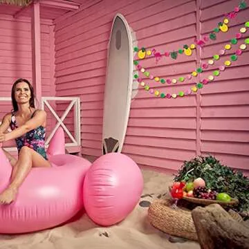 Kerien Tropical Party Garland Set for Vibrant Celebrations