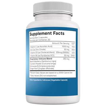 New Age 8 in 1 Immune Support Booster Supplement