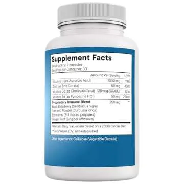 New Age 8 in 1 Immune Support Booster Supplement