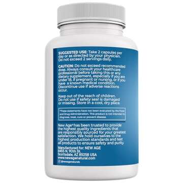 New Age 8 in 1 Immune Support Booster Supplement