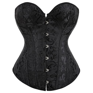 Alivila.Y Fashion Womens Sexy Brocade Vintage Corset Overbust Bustier Top