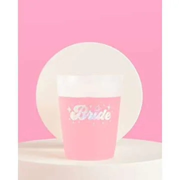 xo, Fetti Bachelorette Party Decorations Last Disco Reusable Cups - 16 Frost Flex Cups | 70s Disco Bach Bridal Shower Gift, Cowgirl Bride Bridesmaid Favors