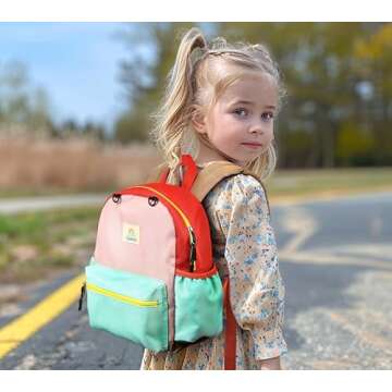 STEAMEDBUN Toddler Backpack for Girls 2-4: Preschool Kindergarten Backpack - 12 inch Daycare Backpac...