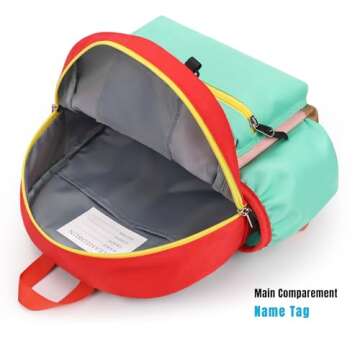 STEAMEDBUN Toddler Backpack: Fun, Durable & Safe