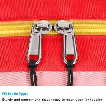 STEAMEDBUN Toddler Backpack: Fun, Durable & Safe