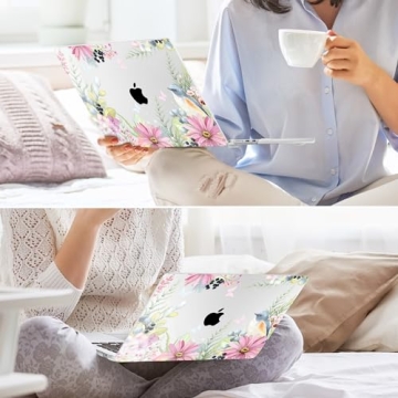 May Chen MacBook Air 13.6" Case - Retro Butterflies Protection