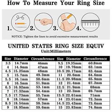 TIGRADE 14k Gold Plated Open Rings Dainty Baguette Marquise Round Cubic Zirconia Stackable Ring for Women Size 4-11