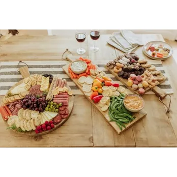 TOSCANA Ravi Long Charcuterie Board - Elegant Mango Wood