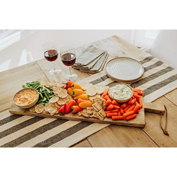 TOSCANA Ravi Long Charcuterie Board - Elegant Mango Wood