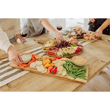 TOSCANA Ravi Long Charcuterie Board - Elegant Mango Wood