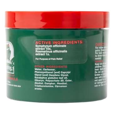 Treefrog Topical Pain Relief Cream - Eco-Friendly Relief for Joint and Muscle Pain