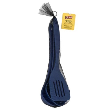 Glad Cooking 7-Piece Kitchen Utensils Set in Blue
