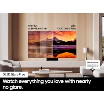 SAMSUNG 55-Inch Class OLED 4K S95D Series HDR Pro Smart TV w/Dolby Atmos, Object Tracking Sound+, Motion Xcelerator, Real Depth Enhancer, AI Upscaling, Alexa Built-in (QN55S95D, 2024 Model)