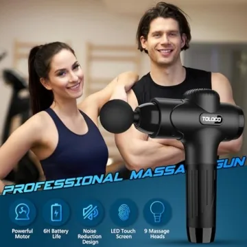TOLOCO Deep Tissue Massage Gun for Muscle Relief