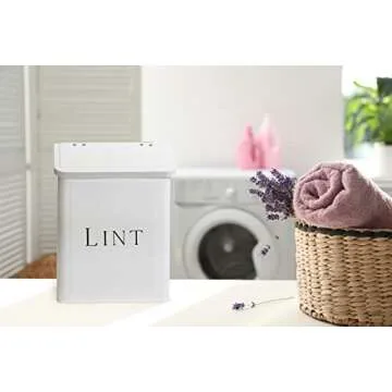 Magnetic Lint Bin for Laundry Room Stylish & Practical