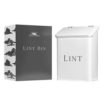 Magnetic Lint Bin for Laundry Room Stylish & Practical