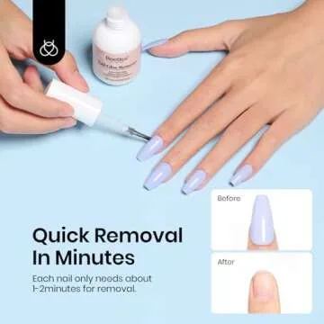 Beetles Nail Glue Remover - Effortless Nail Glue Solution