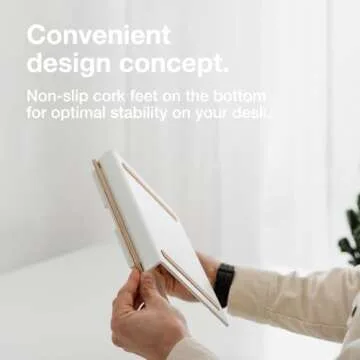 Ergonomic Wood Laptop Stand for 10-16 Inch Devices