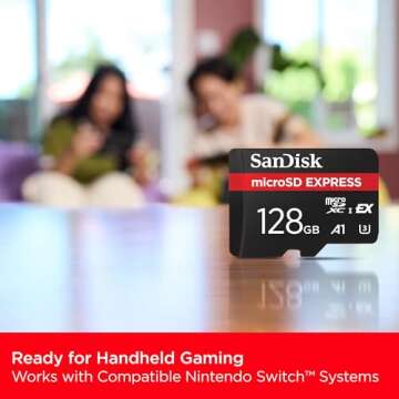 SanDisk 128GB microSD Express Card - Ultimate Storage for Nintendo Switch™ Systems