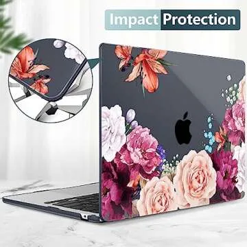 Stylish TWOLSKOO MacBook Air Case with Accessories