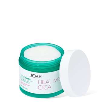 JOAH Heal Me CICA Face Toner Pads, Centella Asiatica for Soothing, Calming, Balancing Sensitive and ...