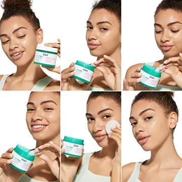 JOAH Heal Me CICA Face Toner Pads, Centella Asiatica for Soothing, Calming, Balancing Sensitive and Irritated Skin, Korean Skincare, Cruelty-Free pH 5.5, Hypoallergenic, 50 Pads