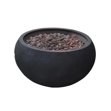 York Concrete Fire Pit - Modern Outdoor Heating Solution