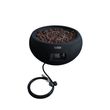 York Concrete Fire Pit - Modern Outdoor Heating Solution